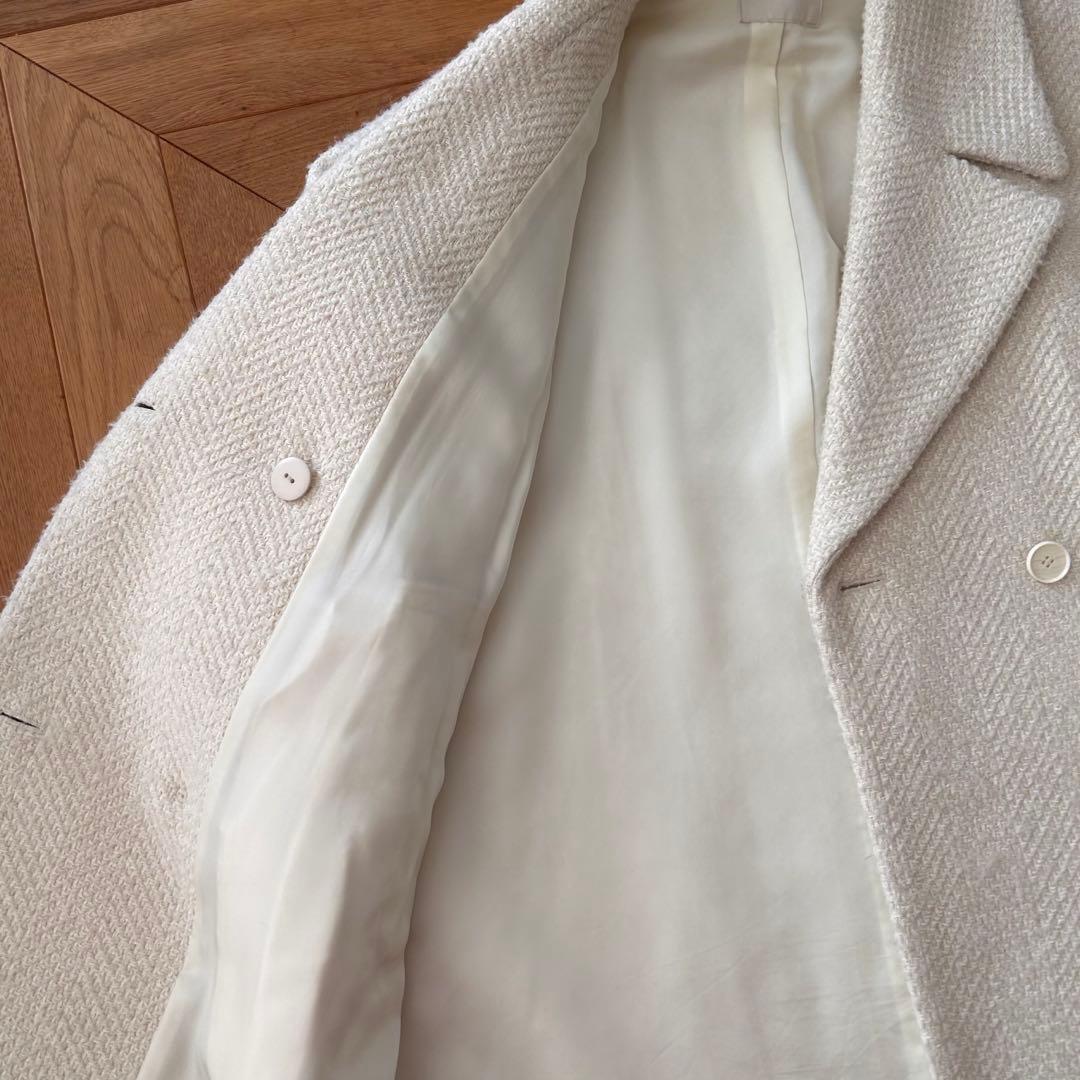 【美品】Plage プラージュ GIOLICA ヘリンボン コクーンコート