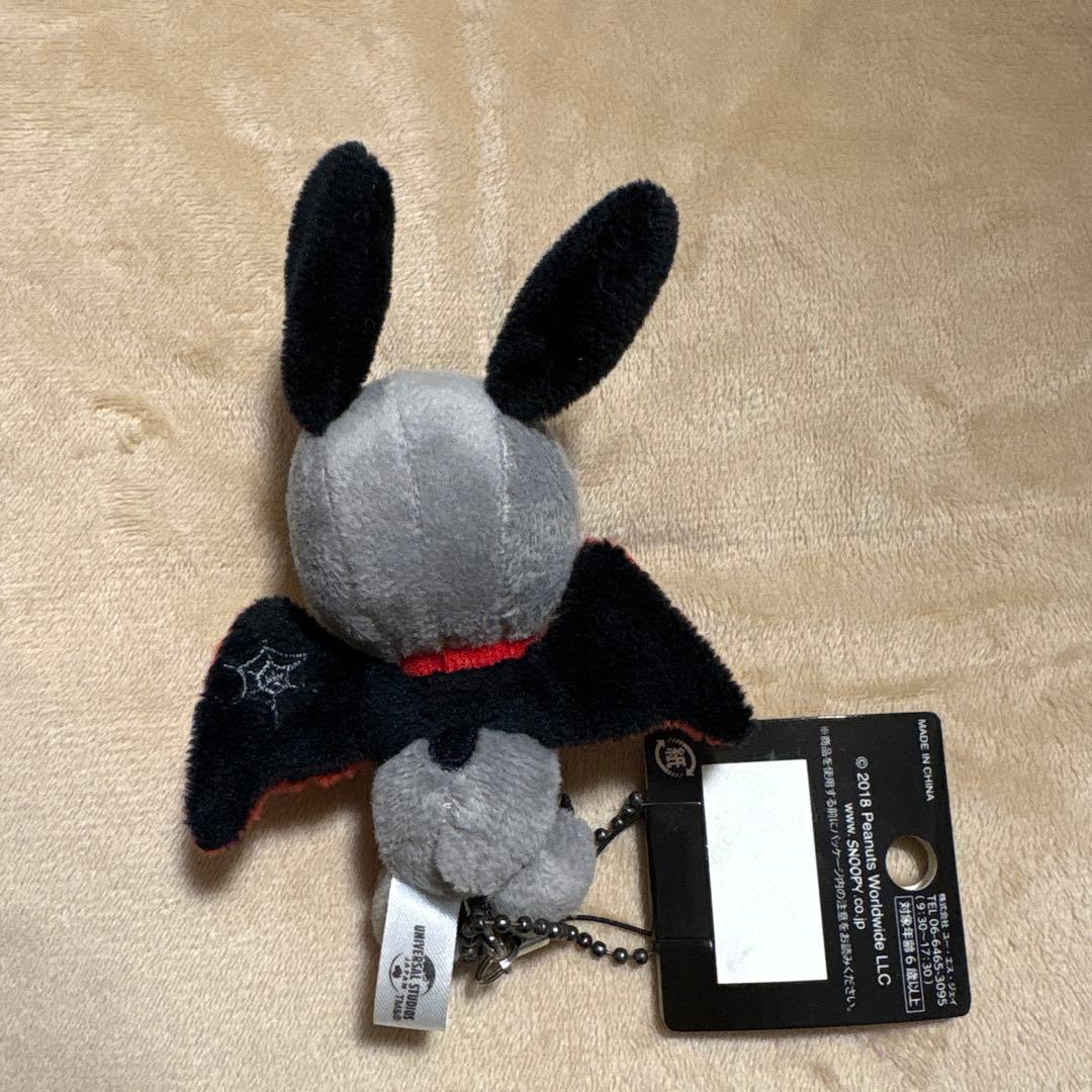 スヌーピー ホラーナイト　ハロウィン　USJ ユニバ　ピーナッツ　コウモリ