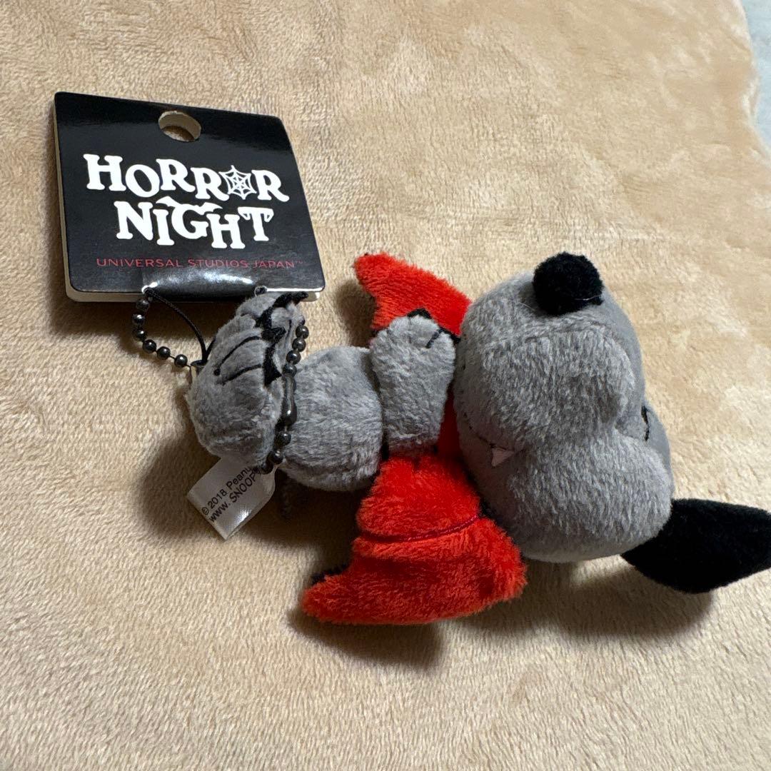 スヌーピー ホラーナイト　ハロウィン　USJ ユニバ　ピーナッツ　コウモリ