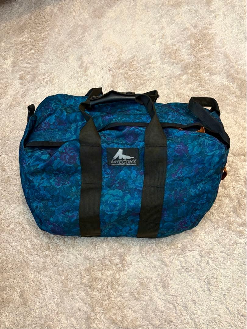 GREGORY ダッフルバッグ フラワータペストリー