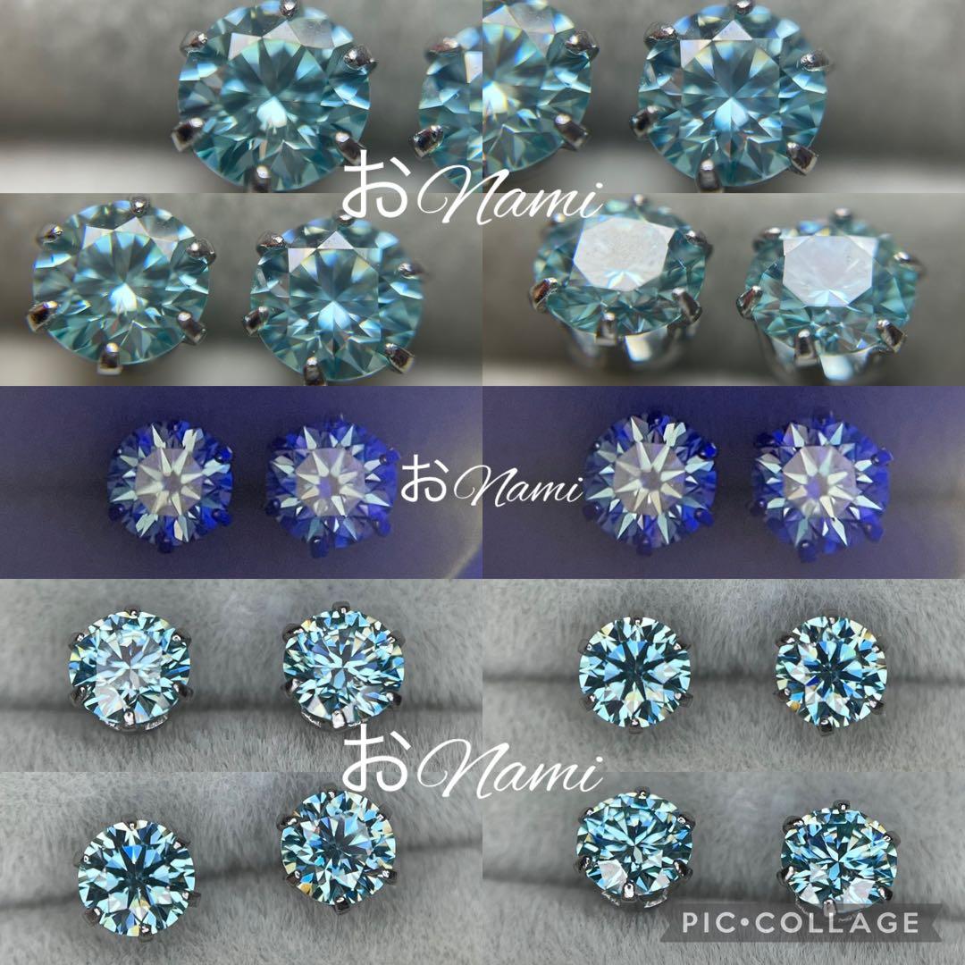 天然スフェーン・ブルーモアサナイト・ロンドンブルートパーズ・クロムダイオプサイト