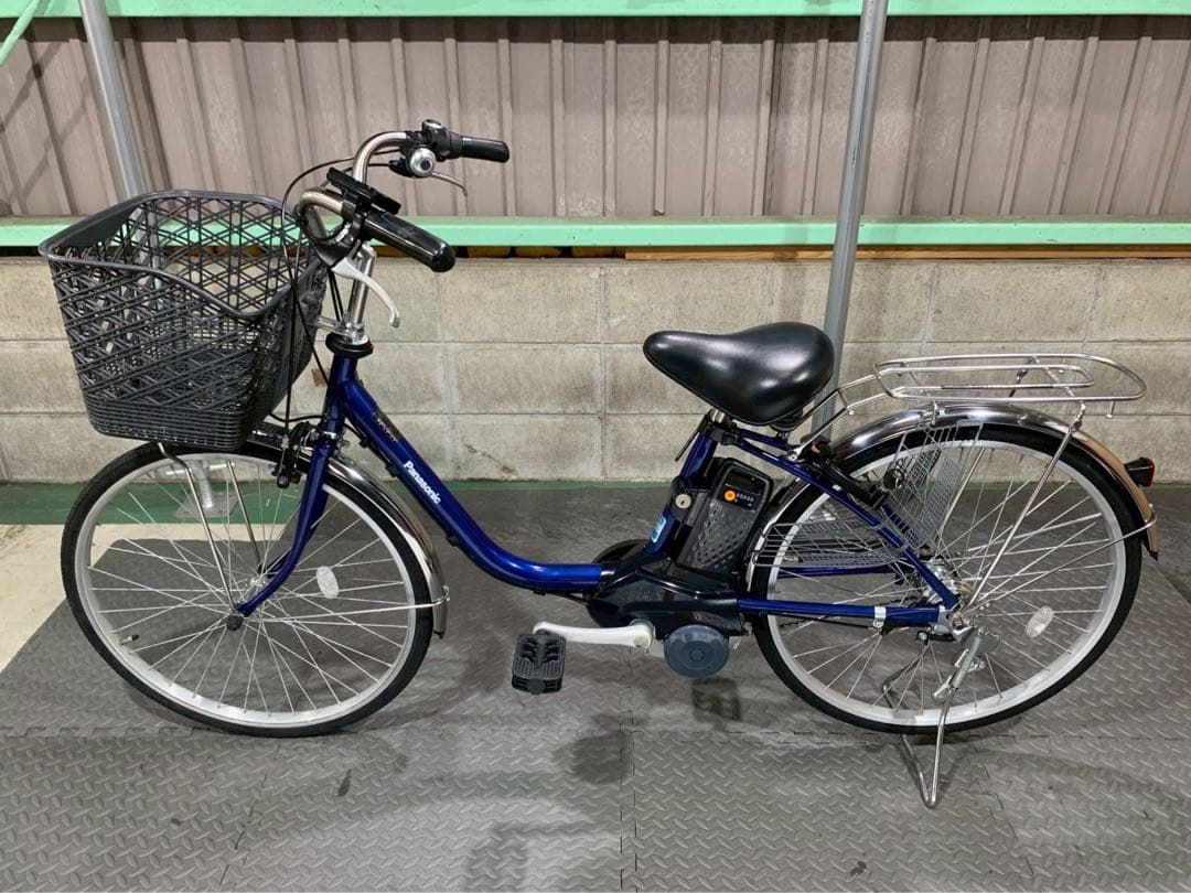 電動自転車　パナソニック　ビビSX 24インチ ネイビー　№8009