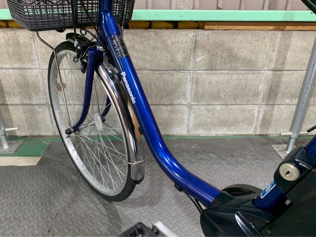 電動自転車　パナソニック　ビビSX 24インチ ネイビー　№8009