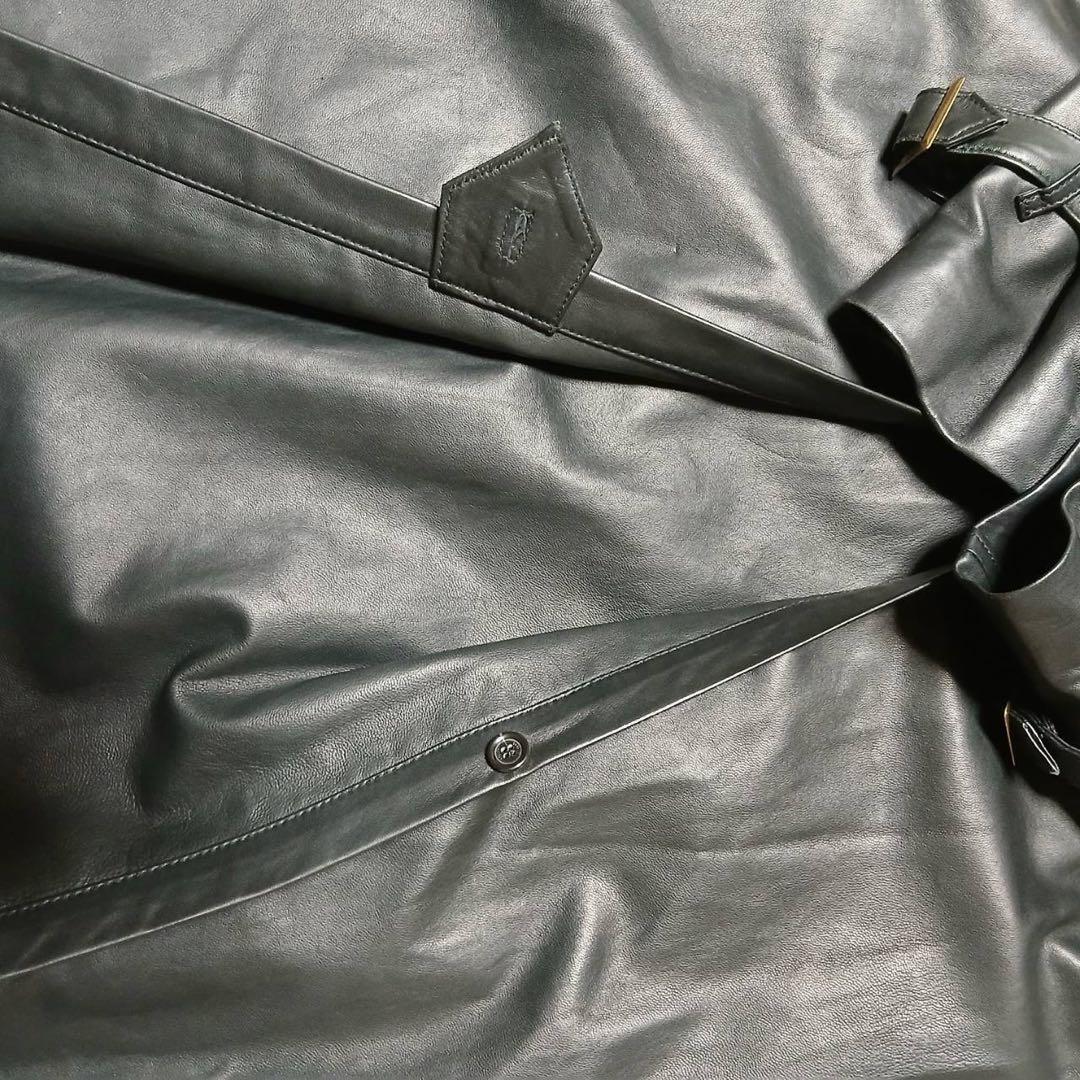 INÉD レザー トレンチコート