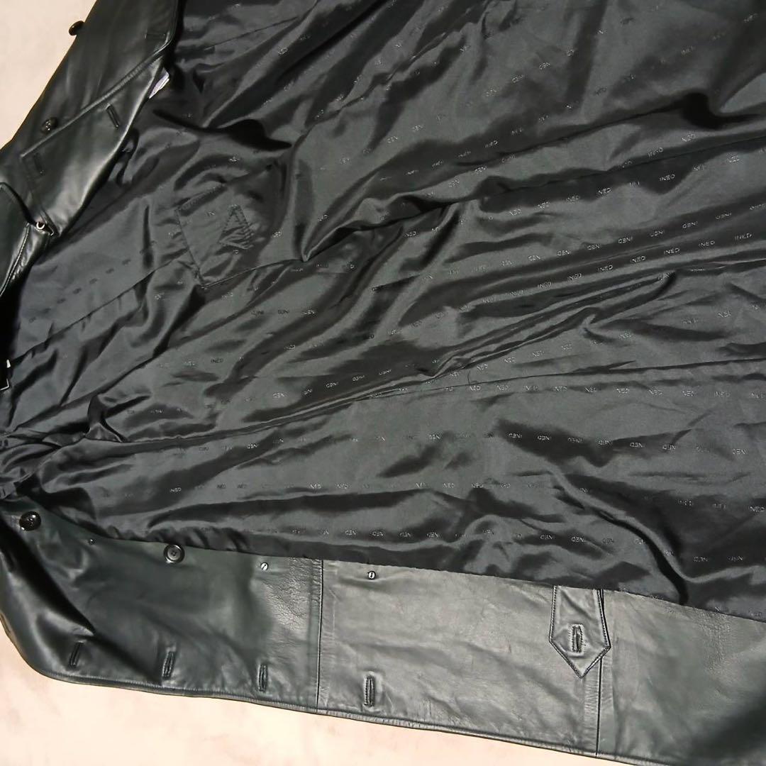 INÉD レザー トレンチコート