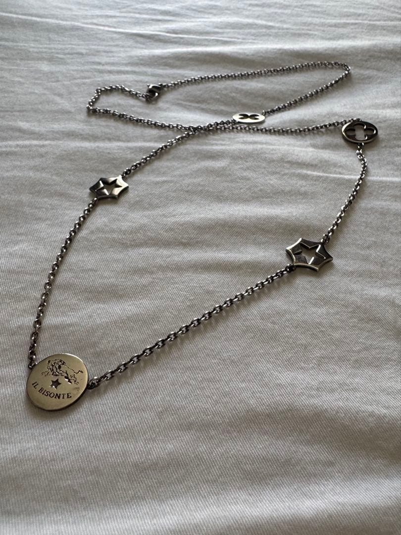 【最終値下げ】IL BISONTEジュエリー　シルバーネックレス