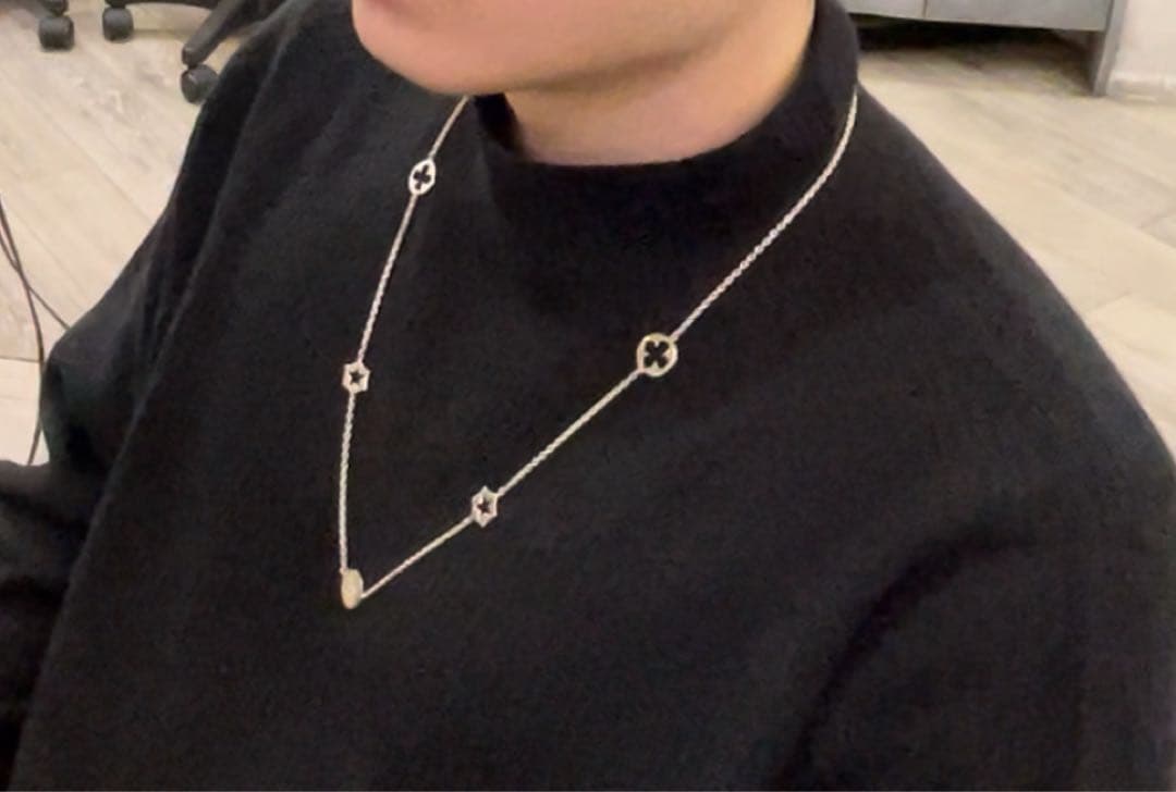 【最終値下げ】IL BISONTEジュエリー　シルバーネックレス