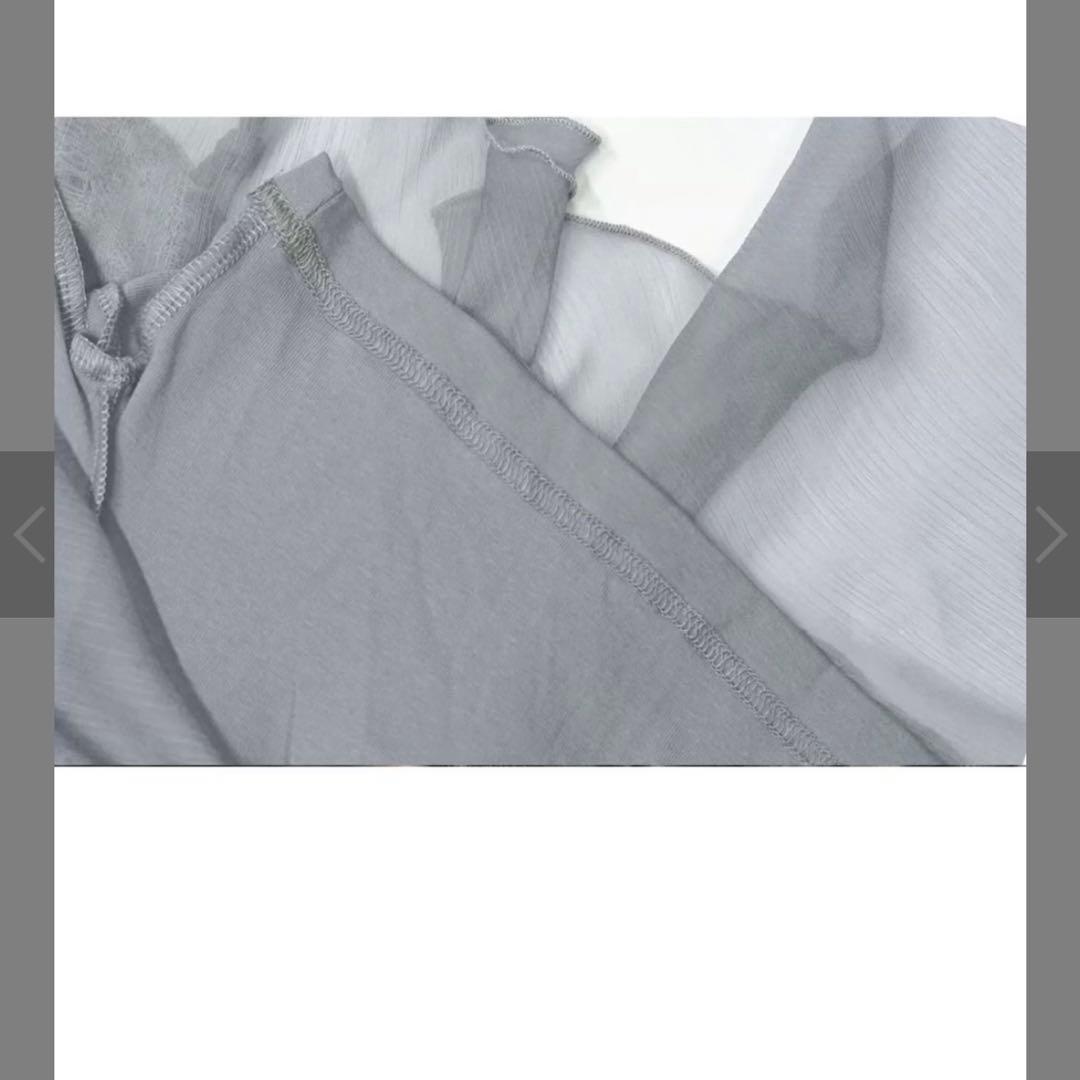 Cest Nous セヌー　レースシースルースカート　フェアリーグランジ