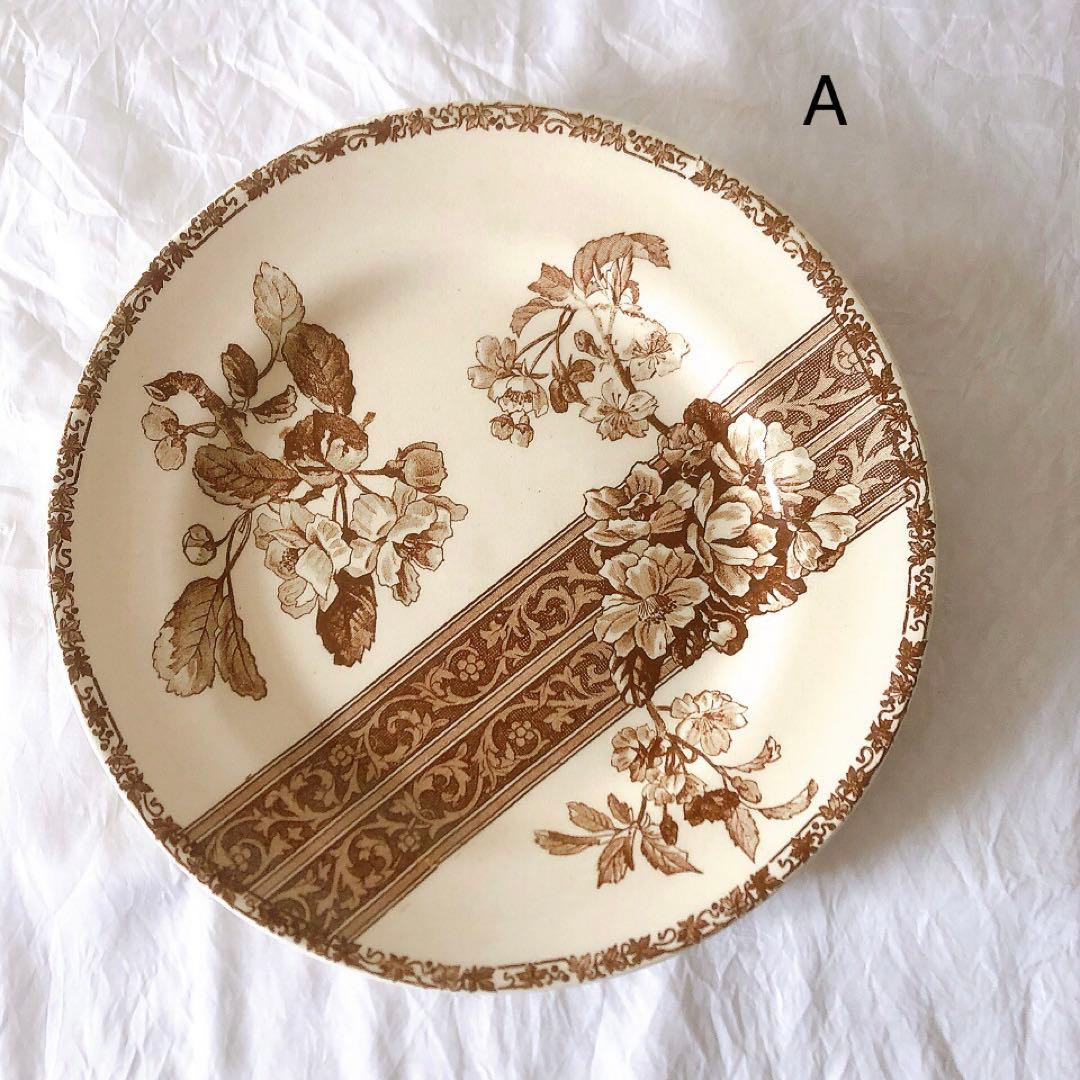 グランデポ　エミールブルジョワ　ディナープレート A フランスアンティーク食器