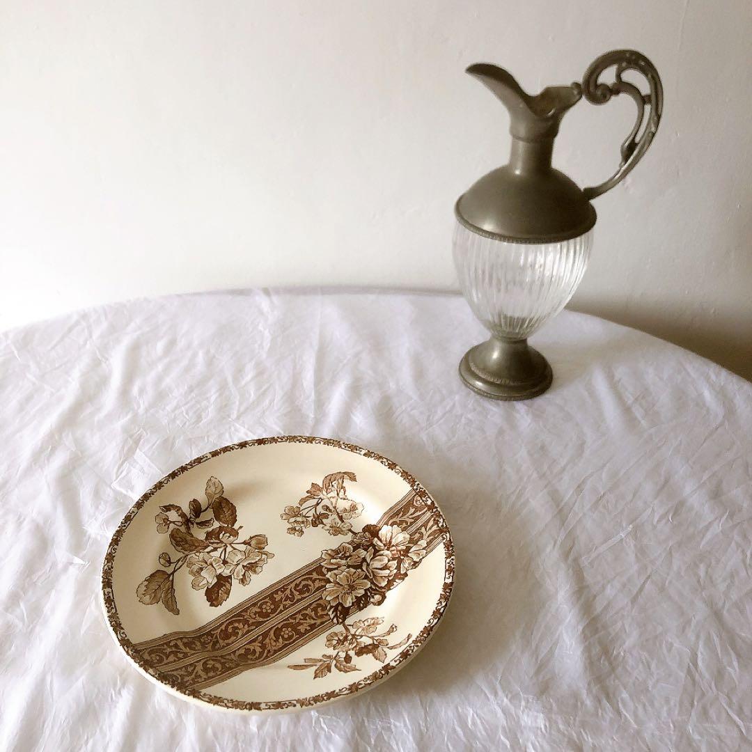 グランデポ　エミールブルジョワ　ディナープレート A フランスアンティーク食器