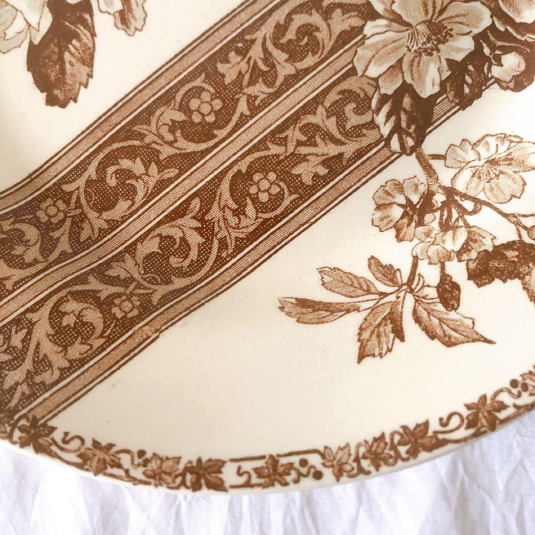 グランデポ　エミールブルジョワ　ディナープレート A フランスアンティーク食器