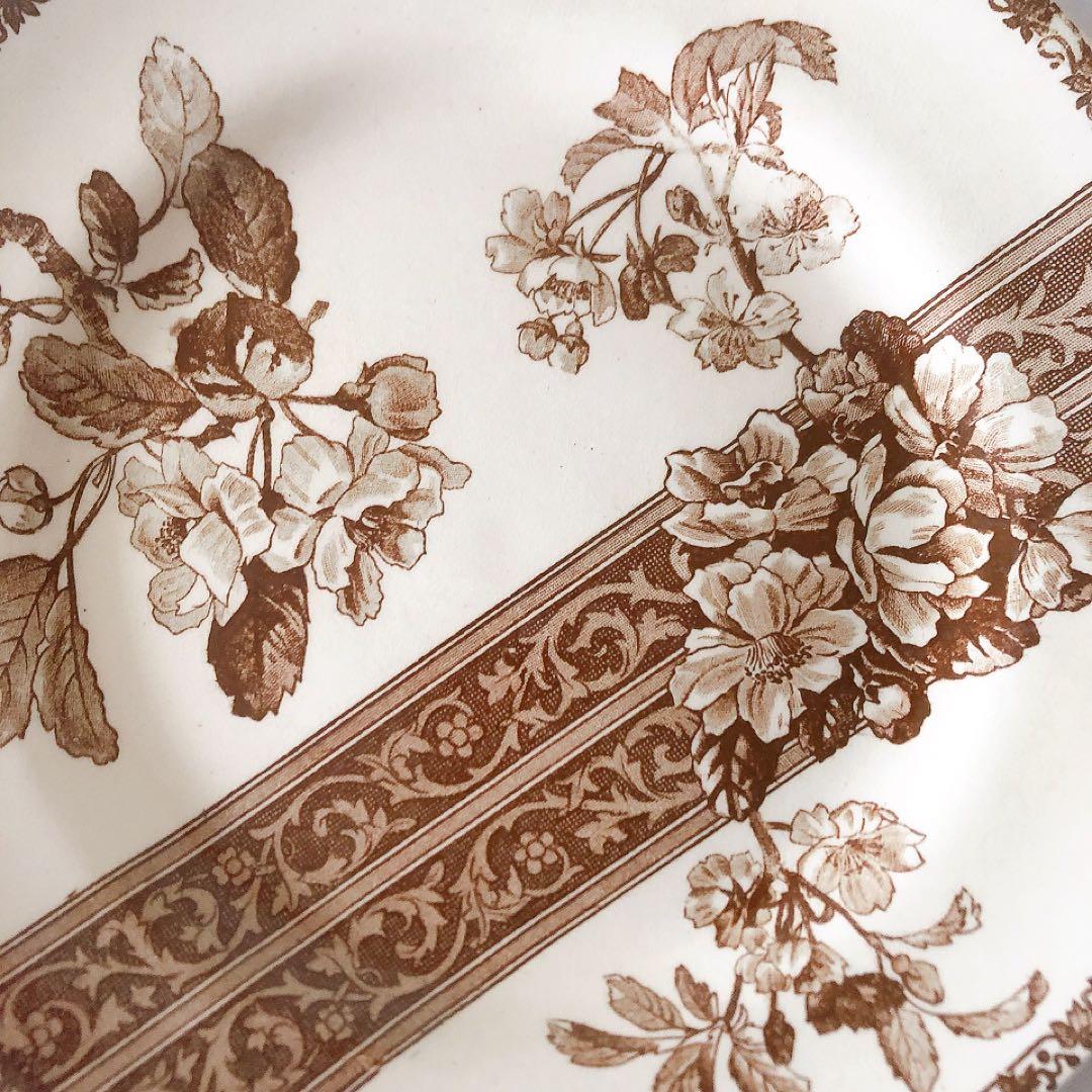 グランデポ　エミールブルジョワ　ディナープレート A フランスアンティーク食器