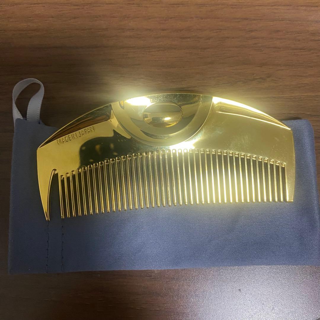 ラブクロム K24GPツキ ゴールド美髪コーム 美品