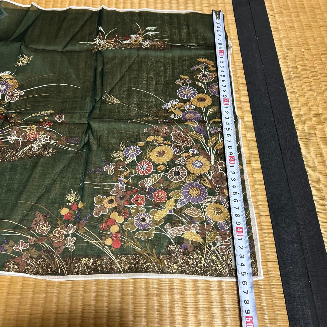 大判ハンカチ　テーブル掛け　風呂敷　喜多川歌麿　京都祇園KATORIYA 京友禅