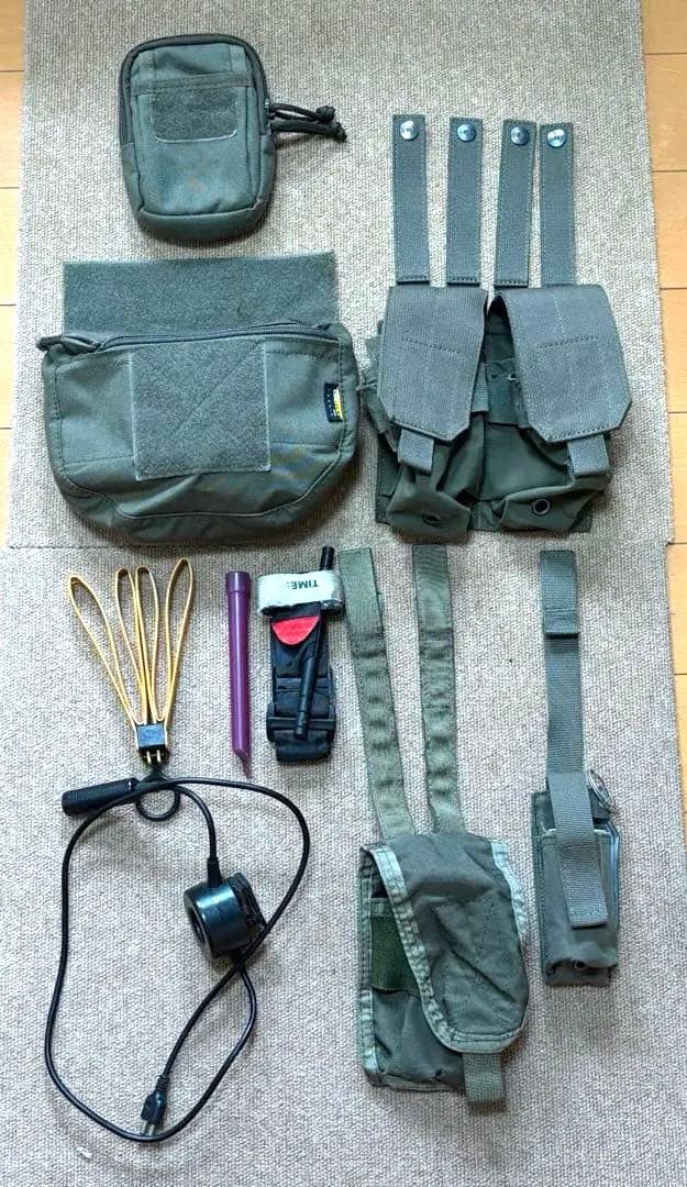 【使用感あり】LBX プレートキャリア　LBX03〜色:RG その他おまけ