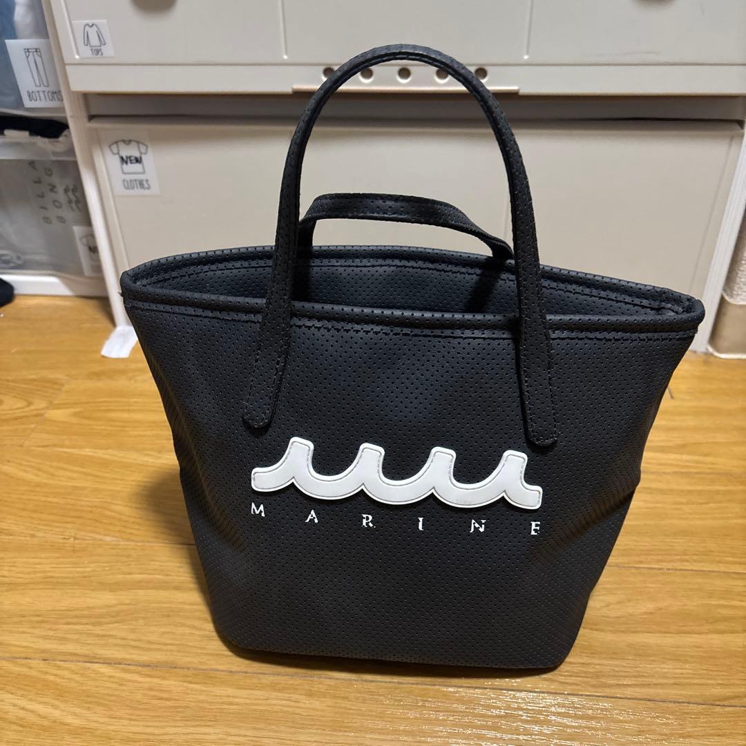 MUTA マリーン　ブラックトートバッグ