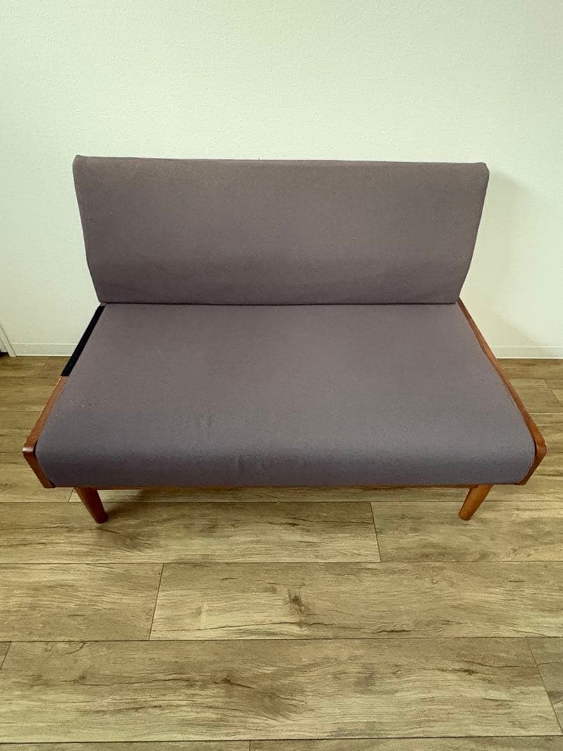 【ソファー】2〜3人掛け ソファ 木製フレーム収納ポケット付き