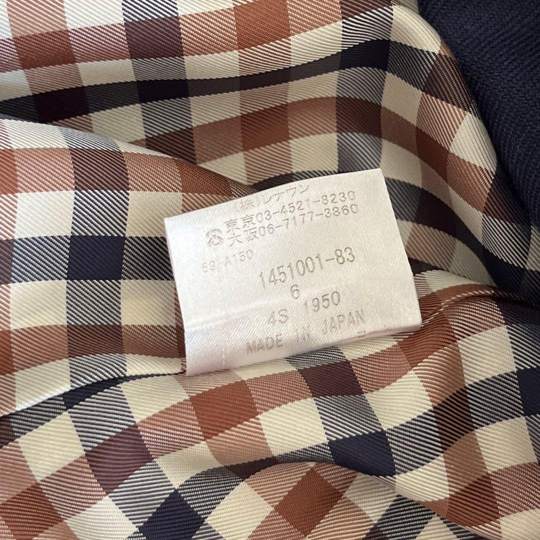 アクアスキュータム　トレンチコート　サイズ6 ベルト・ライナー付き