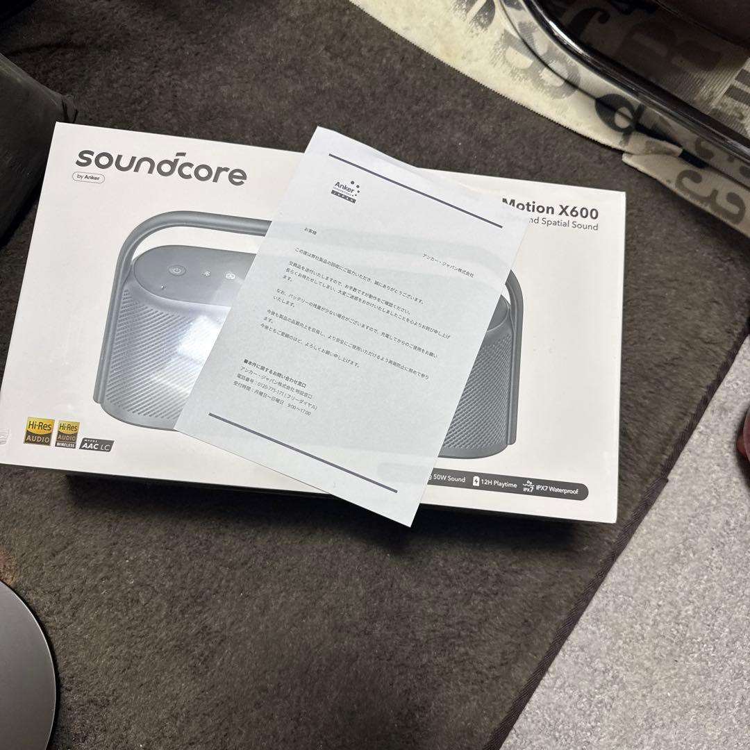 【新品・未開封】Soundcore Motion X600 スペースグレー