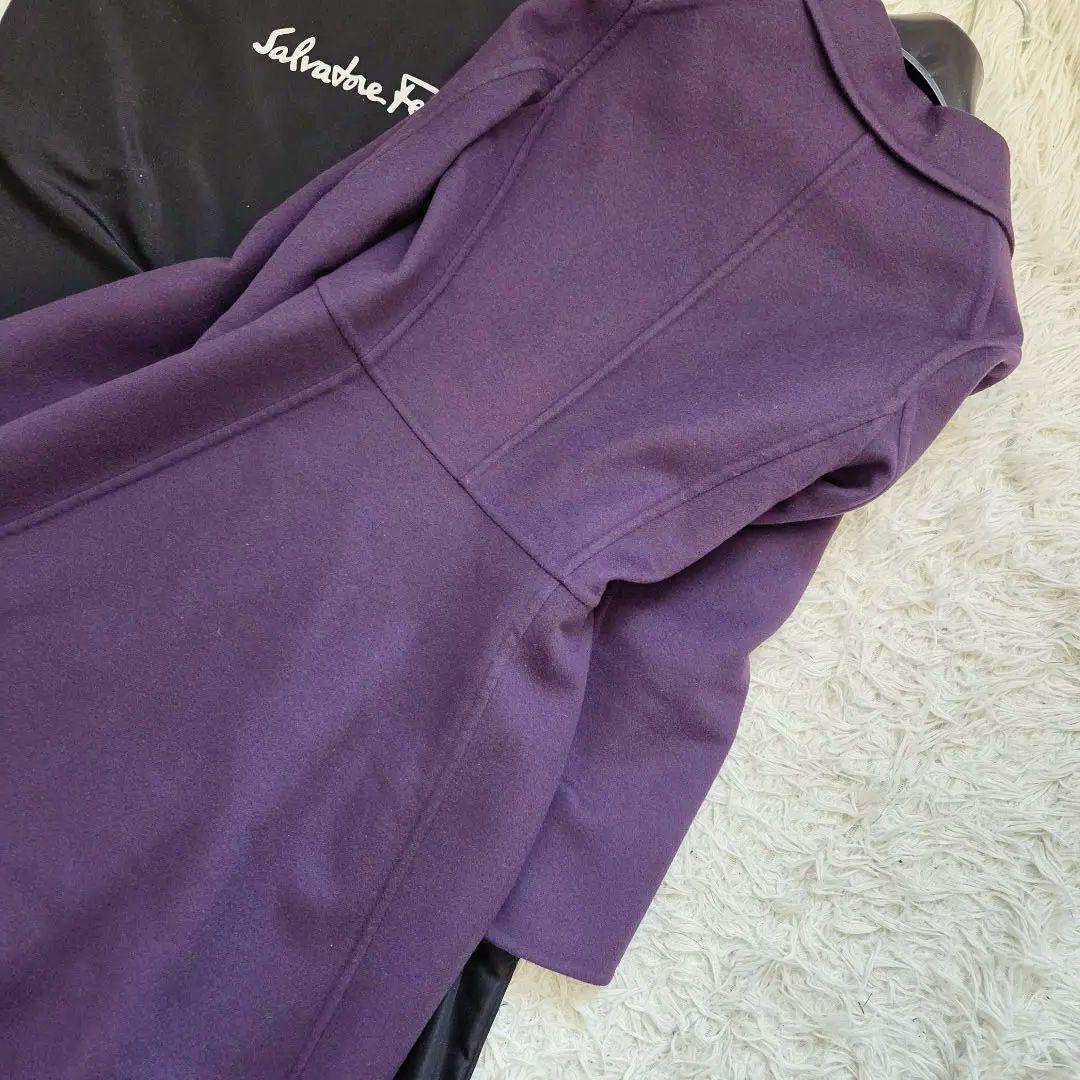 サルヴァトーレフェラガモ　ロングコート　ガンチーニ　カシミヤ　大きいサイズ