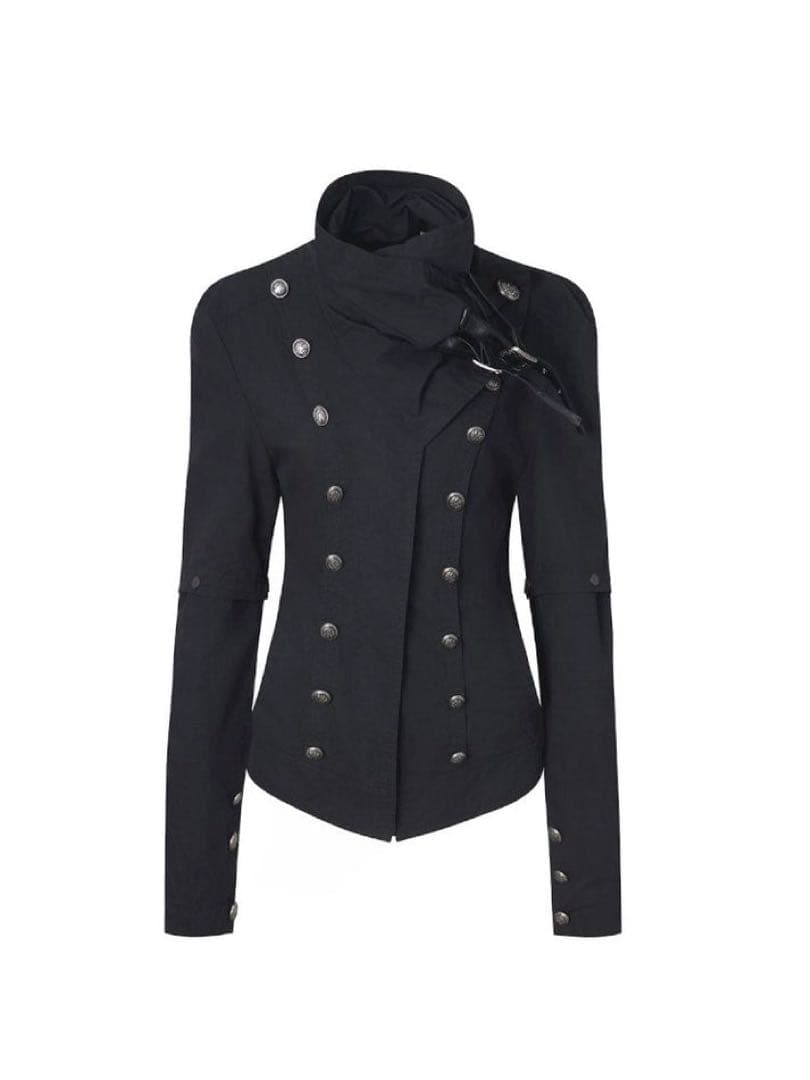 doublepunch ナポレオン ジャケット 黒 M