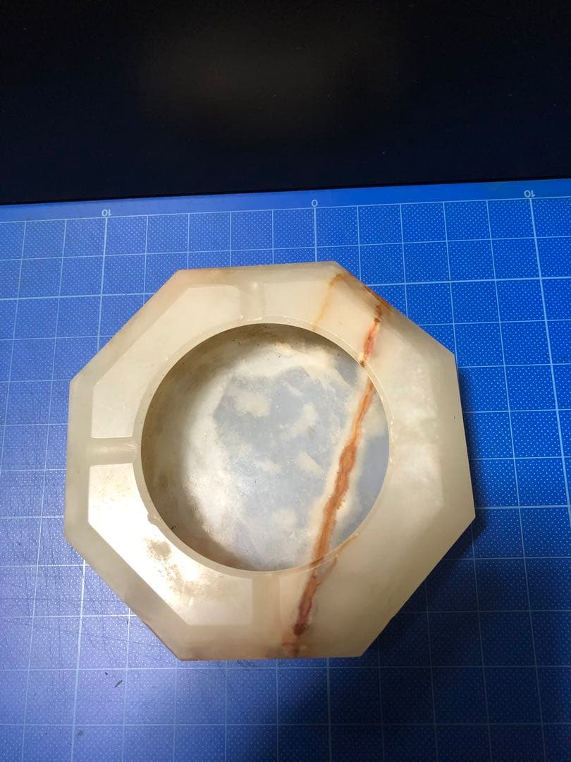 大理石　高級　オニックス　灰皿