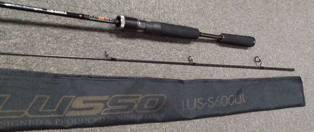 宇崎日新LUSSO ルアーロッド LUS-S600UL 6'0\"