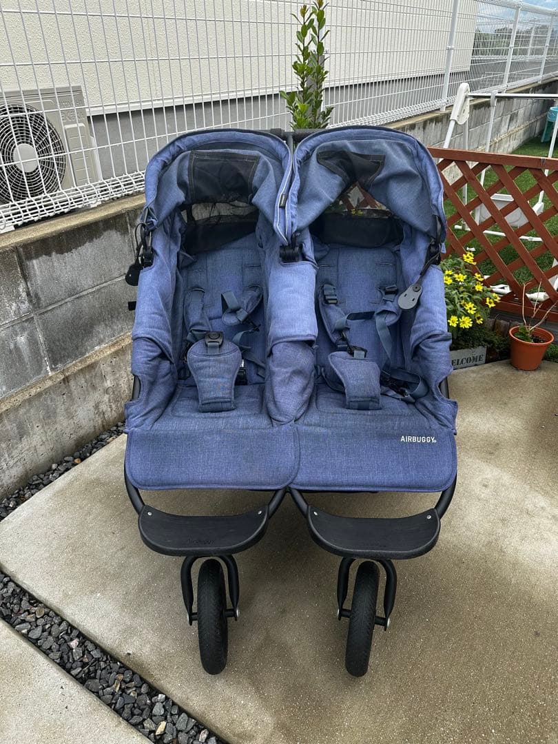 エアバギー　ココダブル　ダブルベビーカー　双子ベビーカー