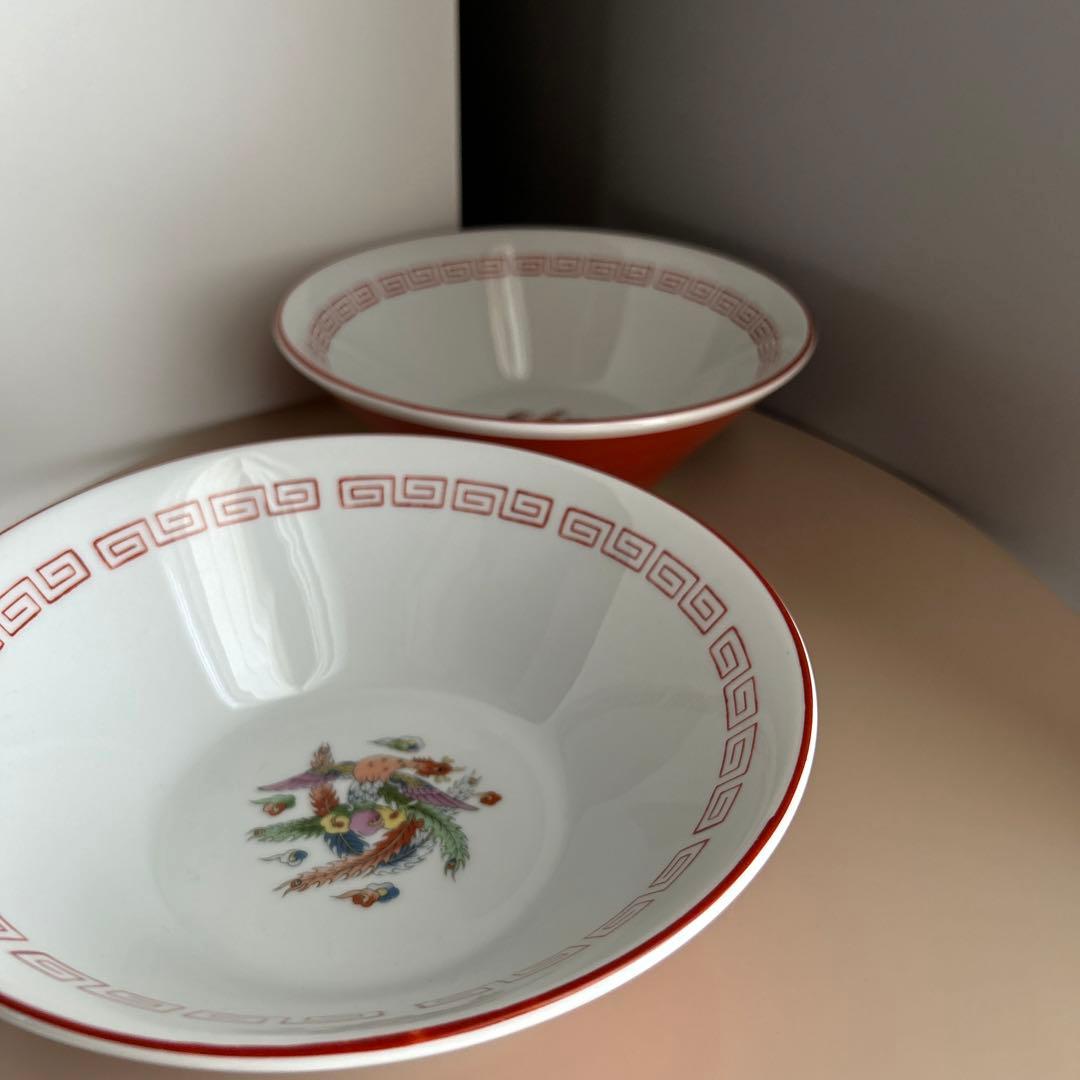 大清乾隆年製 丼 ラーメン 皿 器 中華 食器 陶器 希少 レトロ アンティーク