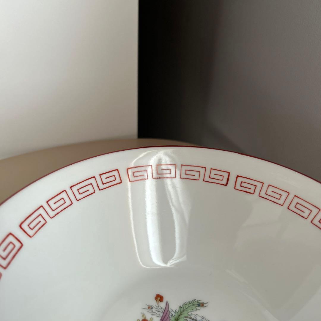 大清乾隆年製 丼 ラーメン 皿 器 中華 食器 陶器 希少 レトロ アンティーク