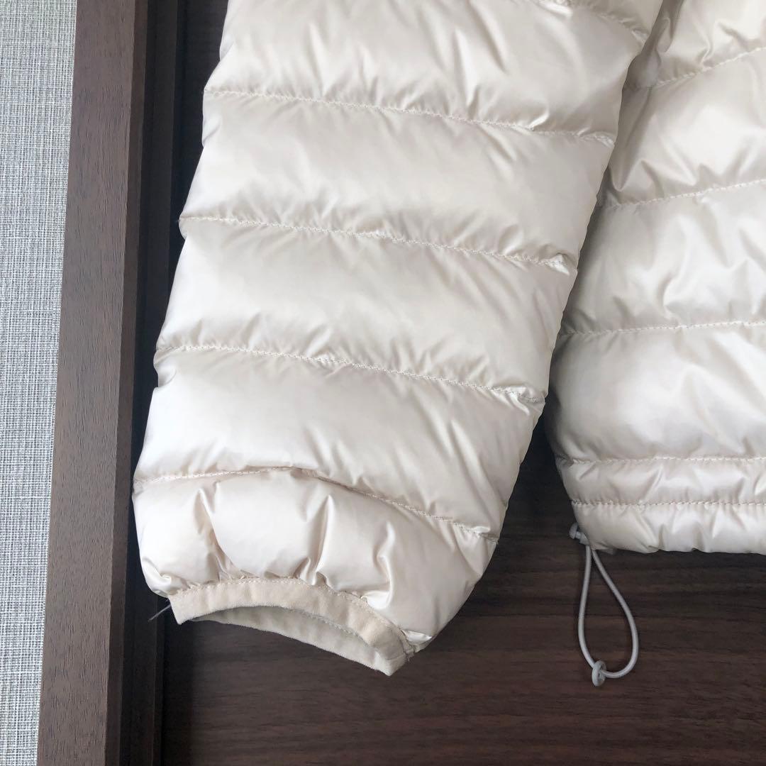 ほぼ未使用　DANTON ダウンジャケット サイズ36 アイボリー