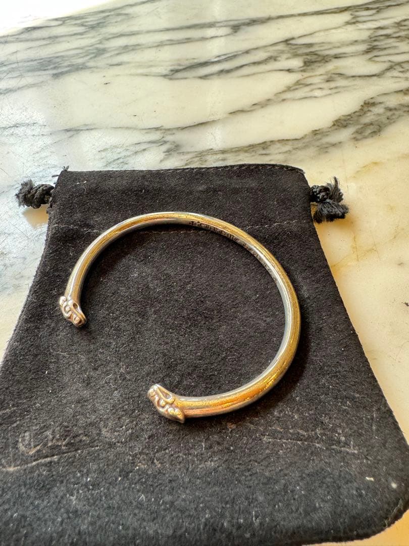 専用クロムハーツ ダブルドック バングル ブレスレット インボイス付き