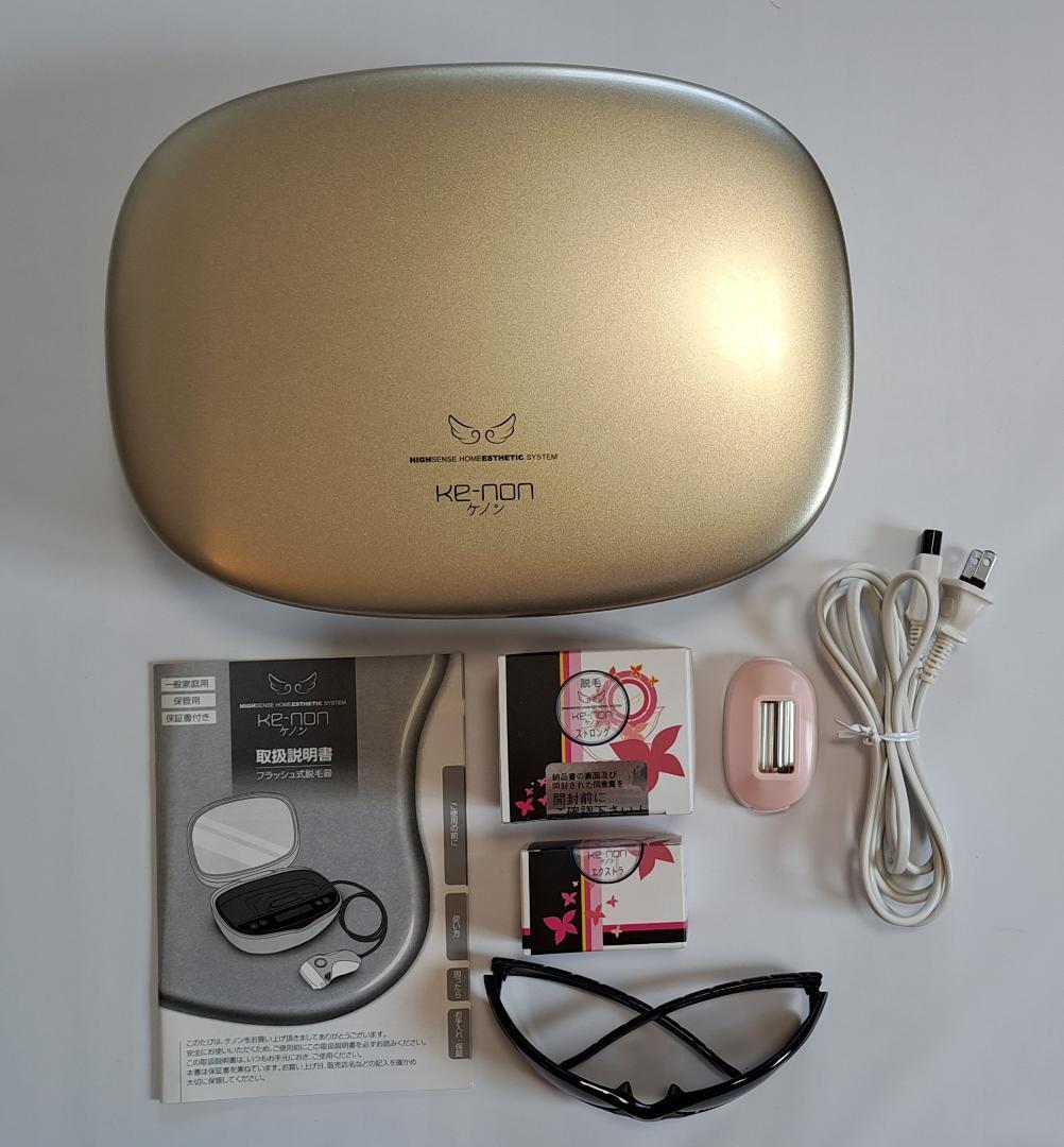 【値下げ中】美品 ケノン KE-NON ver6.2 光脱毛 カートリッジ4個付