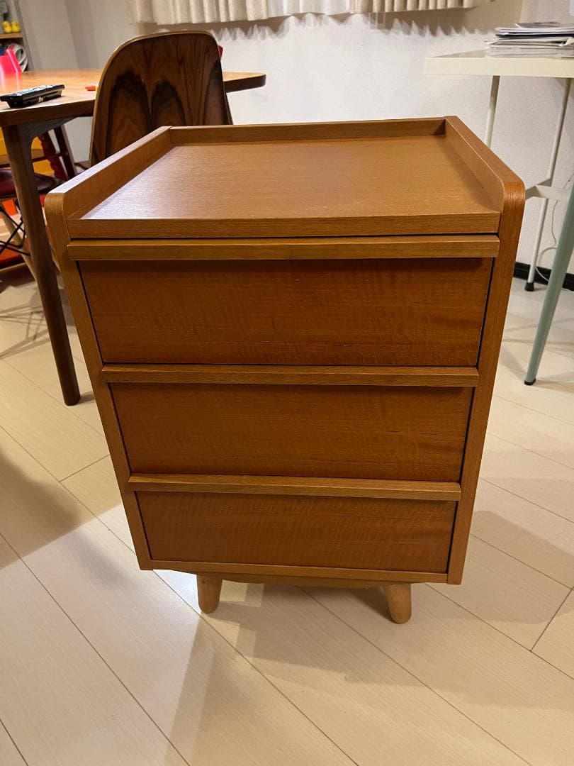 unico ALBERO ウニコ　アルベロ 3段チェスト　廃盤品◆◇チーク材