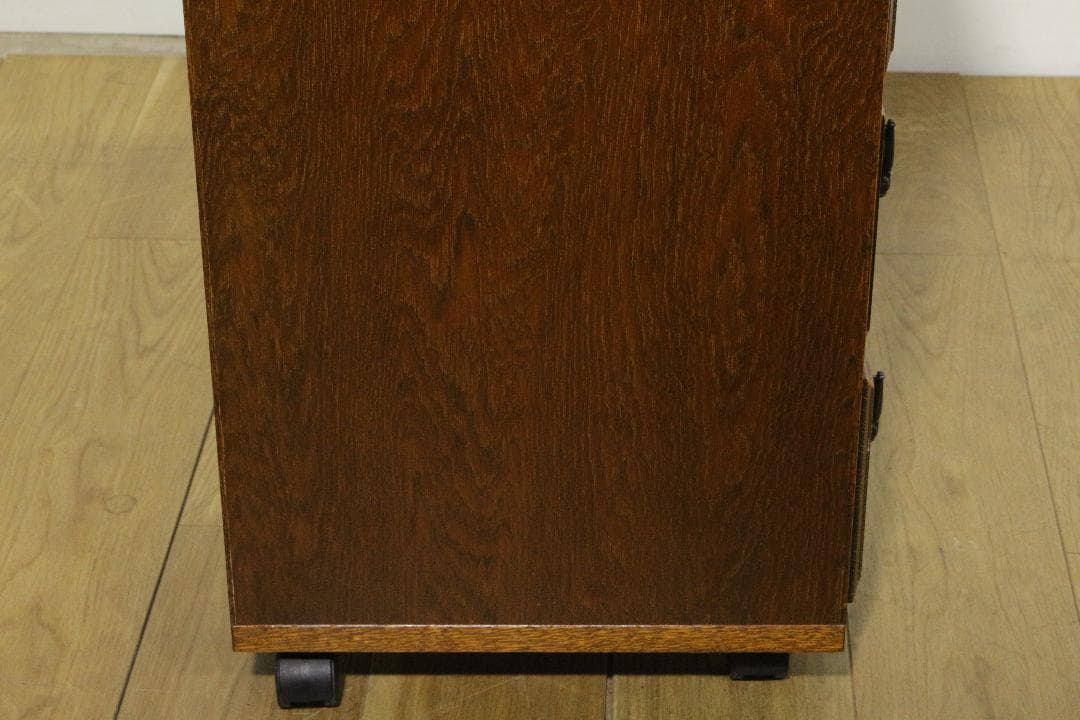 電*子様 三越ブルージュ★3段チェスト★キャスター付き★木製家具★