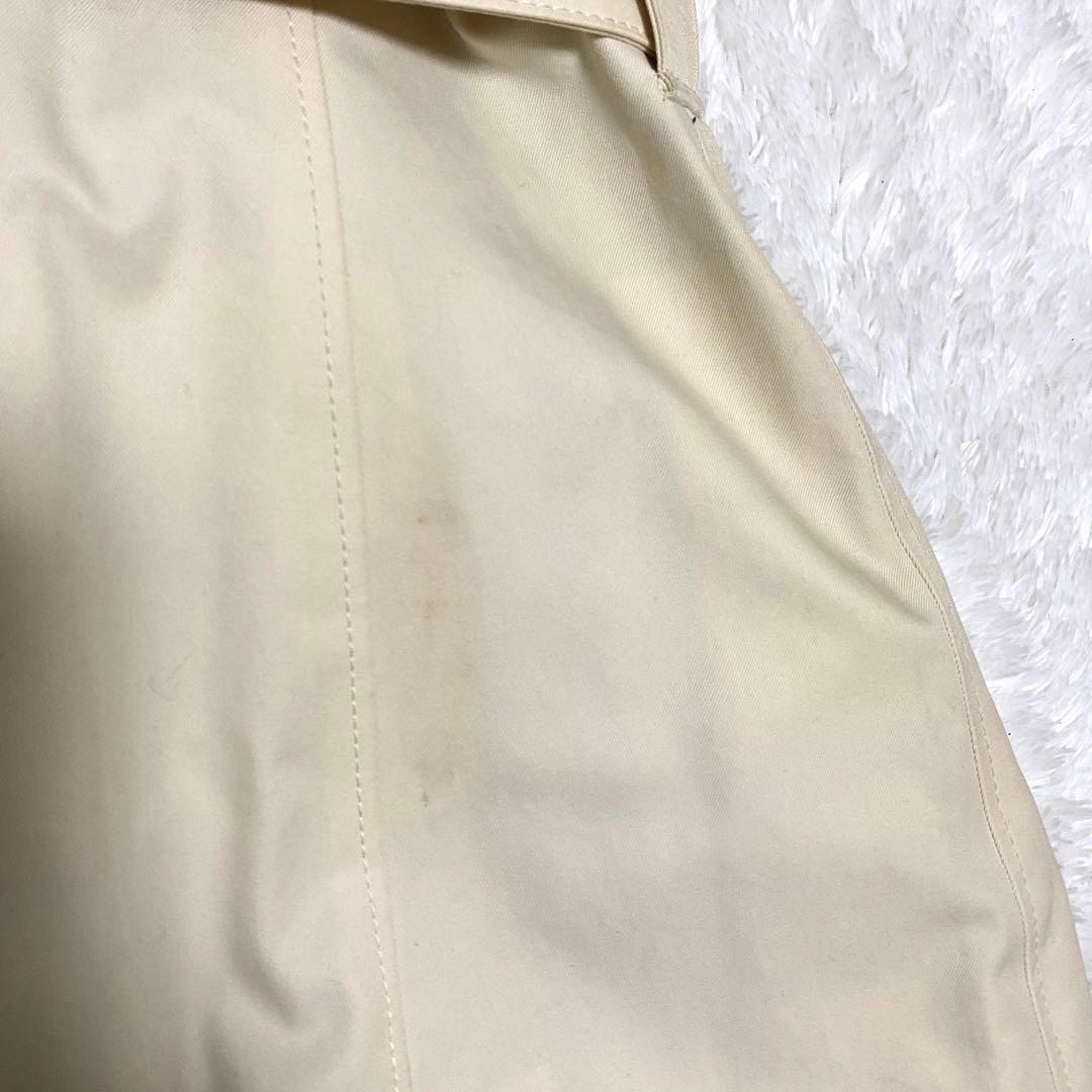 バーバリーブルーレーベル　トレンチコート　ライトベージュ　ノバチェック　38M