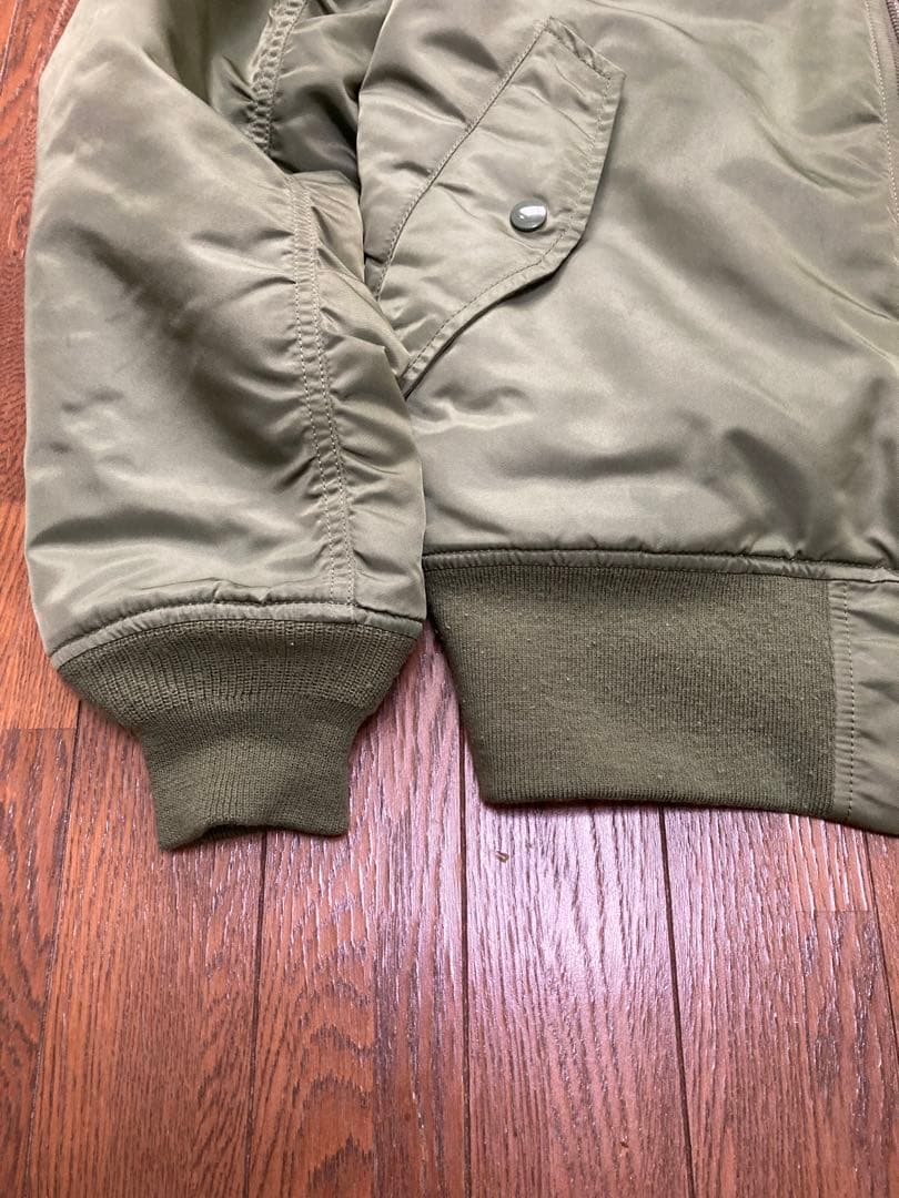 y*k様 希少 ALPHA INDUSTRIES MA-1 フライトジャケットレ