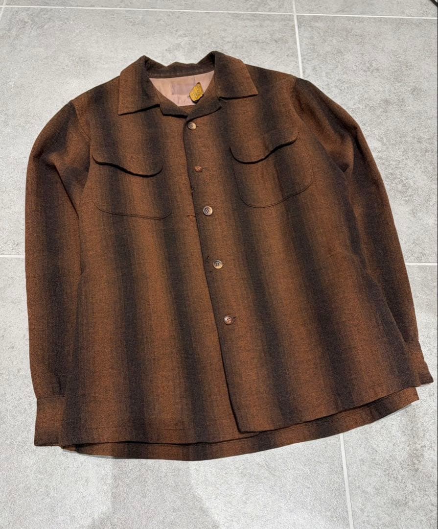 50s Pendleton vintage ペンドルトン ウール シャツ