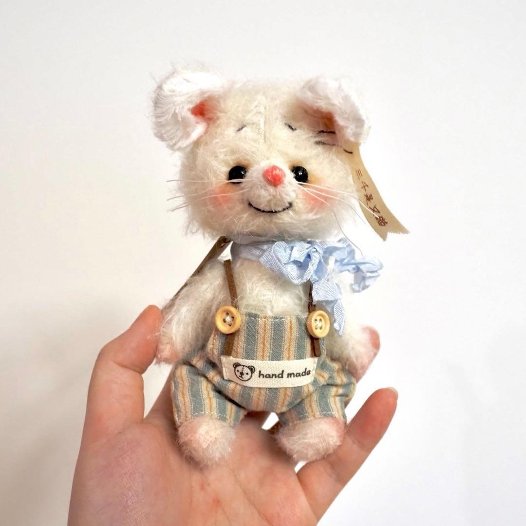 愛嬌がある仔鼠 ハンドメイド ぬいぐるみ アーティストベア 海外作家様 マウス