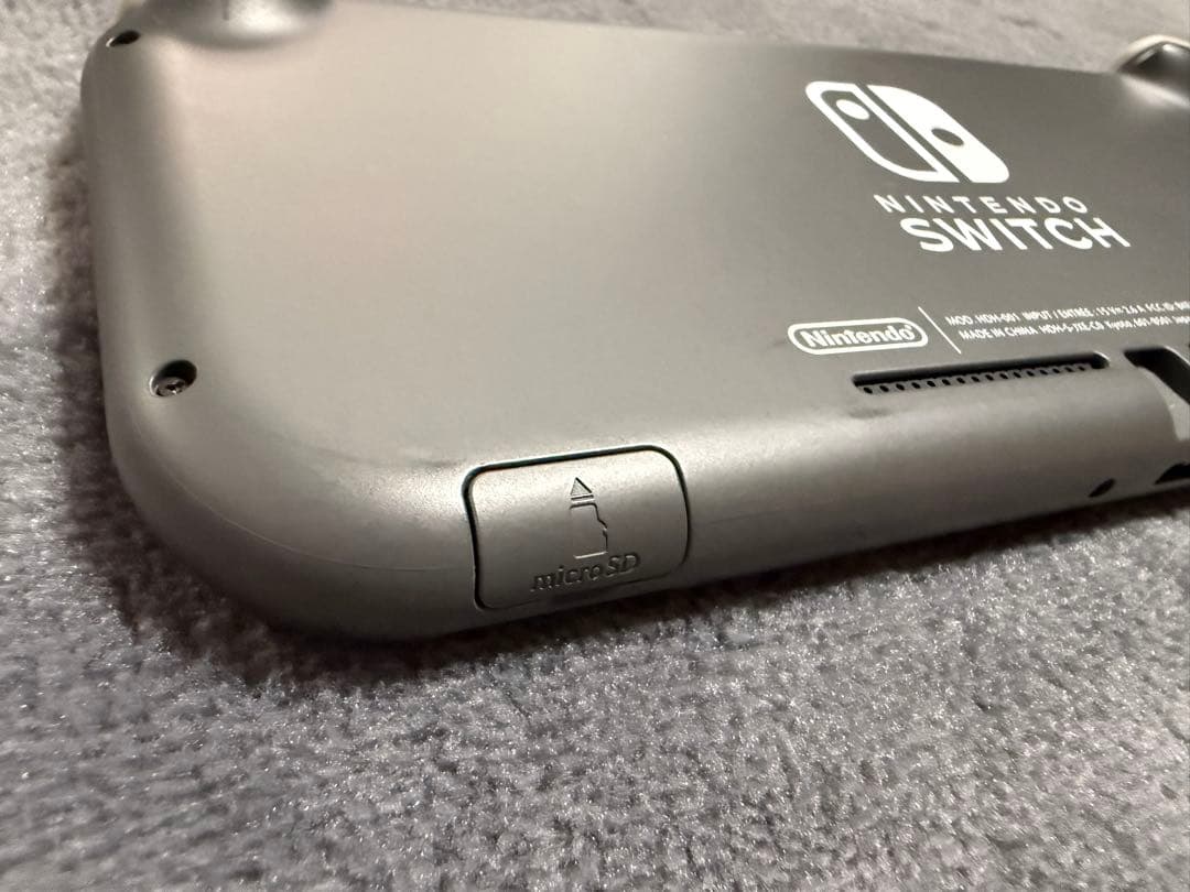 Nintendo Switch Lite グレー 本体　美品