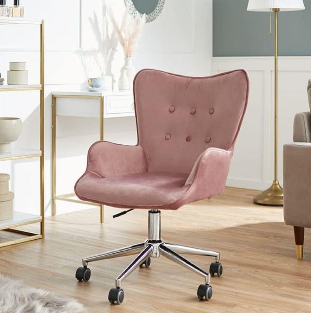 チェア　ピンク