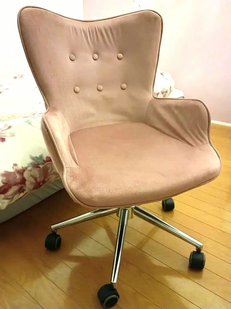 チェア　ピンク