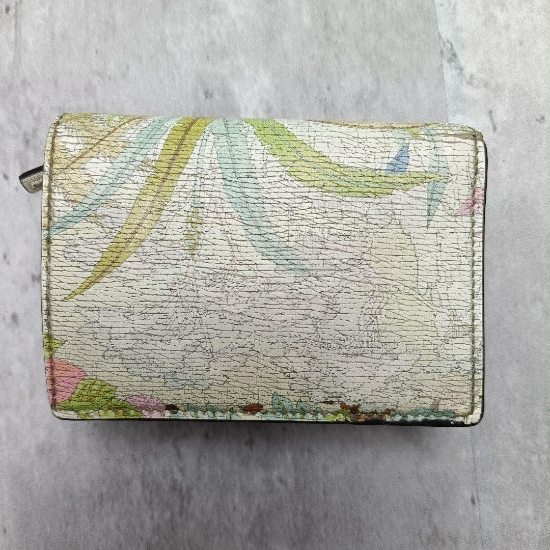 美品 限定 GUCCI タイガー ホースビット コンパクト財布 フローラ