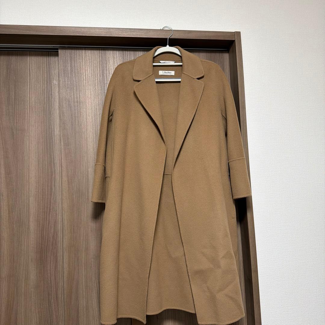 S MaxMara マックスマーラー　ベージュ ロングコート
