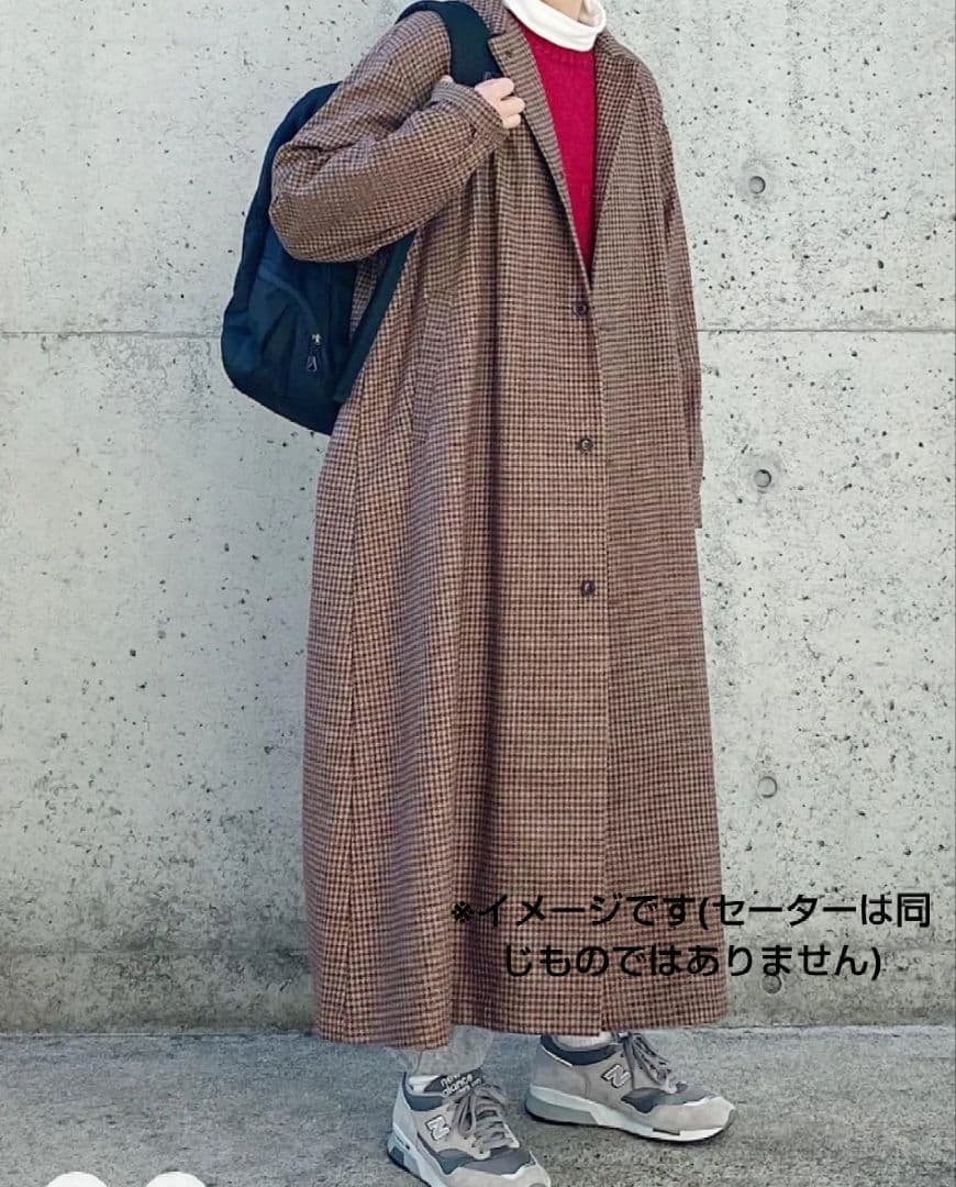 【超美品♥️BATONER♥半額以下】 モヘア ニット 1 レッド