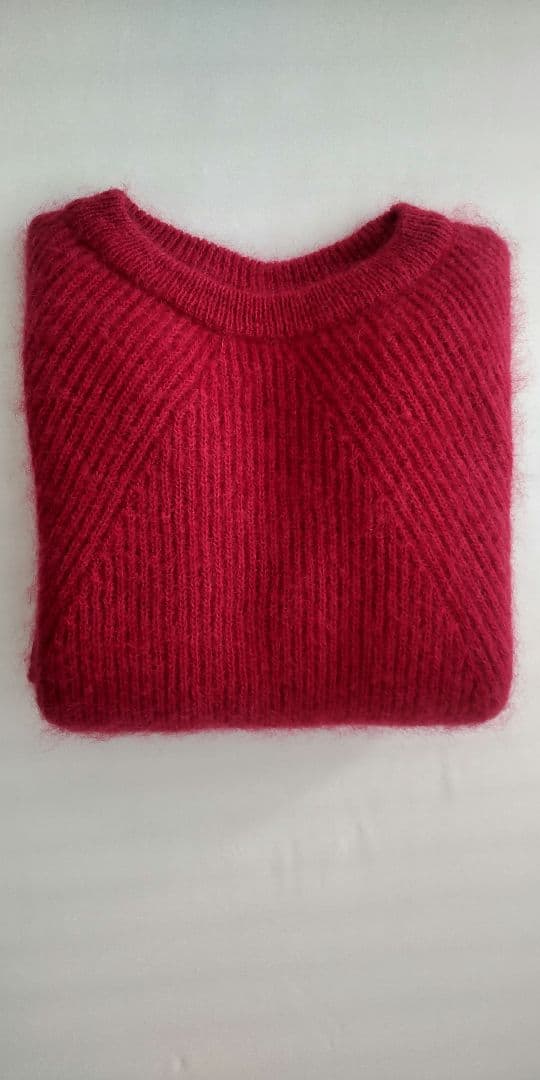 【超美品♥️BATONER♥半額以下】 モヘア ニット 1 レッド
