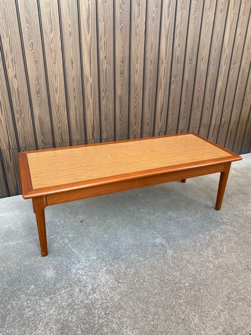 冨士ファニチア　センターテーブル　ヴィンテージ　リビングテーブル