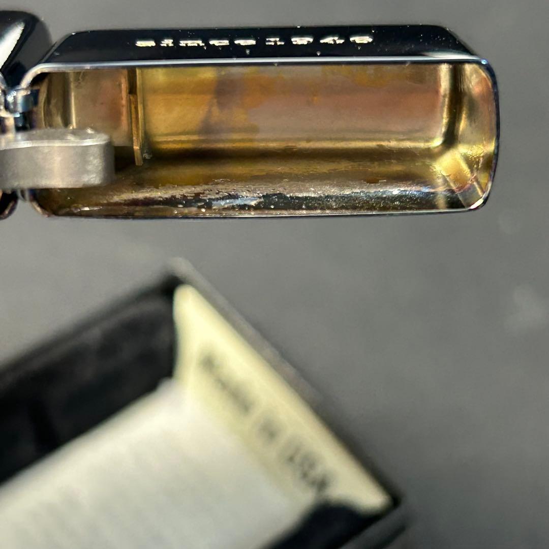 ジッポー　ピース　ブルーチタン