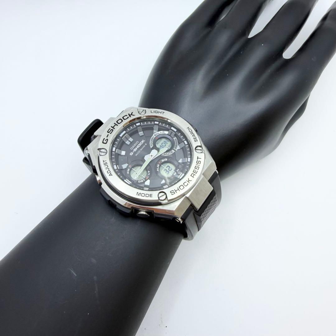 【稼働】 カシオ G-SHOCK GST-W110 電波ソーラー 腕時計