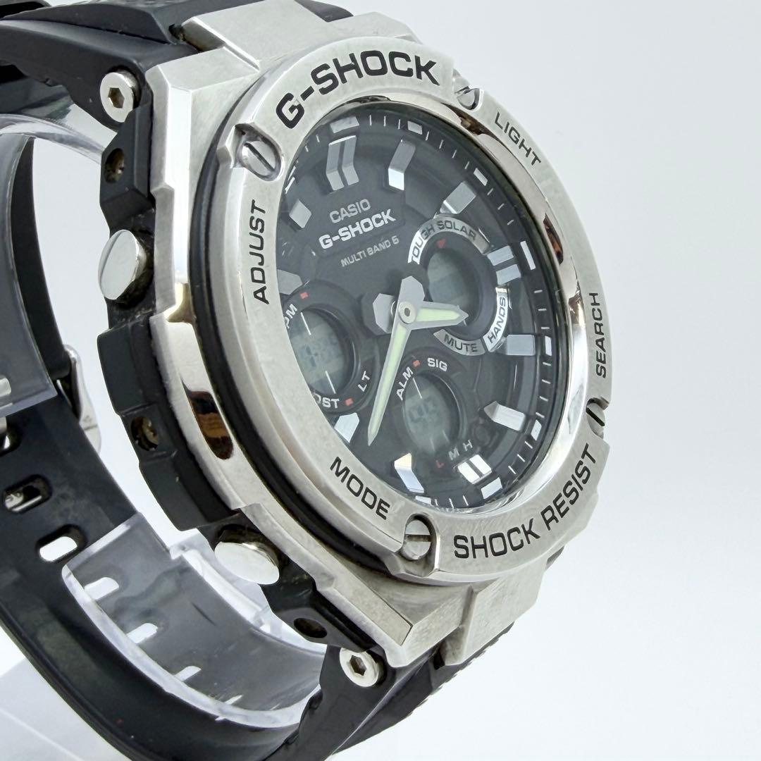 【稼働】 カシオ G-SHOCK GST-W110 電波ソーラー 腕時計